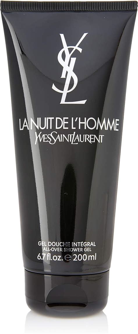 yves saint laurent la nuit de l homme shower gel|la nuit de l'homme.